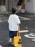 【90-160cm】半袖Ｔシャツ 男の子 配色 プリント カジュアル - 画像 (4)