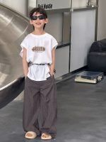 【90-160cm】Ｔシャツ 男の子 ノースリープ シンプル - 画像 (6)