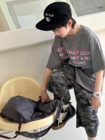【90-160cm】半袖Ｔシャツ 男の子 プリント 英字 カジュアル - 画像 (6)