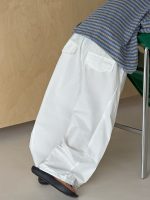 【90-160cm】パンツ 男の子 ゆったり シンプル - 画像 (4)
