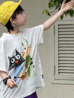 【90-160cm】半袖Tシャツ 男の子 カートゥーン かわいい - 画像 (4)