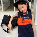 【80-130cm】ベスト 女の子 ノースリープ ファッション