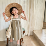 【80-130cm】ワンピース 女の子 キャミソール ファッション - 画像 (2)