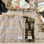 【80-130cm】半袖Ｔシャツ 女の子 熊柄 かわいい - 画像 (6)