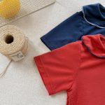 【80-130cm】半袖Ｔシャツ 女の子 折り襟 無地 - 画像 (12)