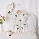 【66-100cm】セットアップ&帽子 ベビー ツリー柄 - 画像 (3)
