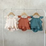【66-100cm】セットアップ ベビー キャミ ナチュラル - 画像 (3)