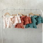 【66-100cm】セットアップ ベビー キャミ ナチュラル - 画像 (4)