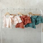 【66-100cm】セットアップ ベビー キャミ ナチュラル - 画像 (5)