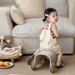 【73-90cm】セットアップ ベビー ポケットサロペット&ボーダーTシャツ - 画像 (8)