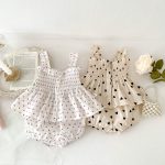 【66-90cm】セットアップ ベビー さくらんぼ キャミソール - 画像 (2)