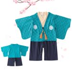 【70-100cm】セットアップ ベビー フラワー 花火大会 浴衣