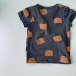 【80-130cm】半袖セットアップ 男の子 くまプリント シンプル - 画像 (8)