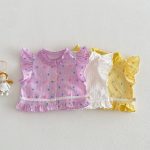 【73-100cm】トップス ベビー フリルスリーブ おしゃれ - 画像 (12)
