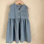 【80-150cm】デニムセット or ワンピース  キッズ服 Vネック - 画像 (10)