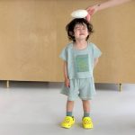 【73-110cm】セットアップ ベビー ひんやり 韓国風 - 画像 (10)