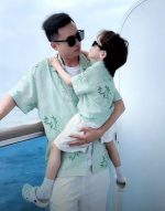 【80-150cm+親サイズ】シャツ 親子ペア ゆったり 着せやすい - 画像 (8)