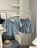 【90-150cm+親サイズ】セットアップ 親子ペア ドット柄 おしゃれ - 画像 (13)