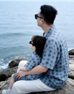 【90-150cm+親サイズ】セットアップ 親子ペア ドット柄 おしゃれ - 画像 (17)