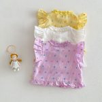 【73-100cm】トップス ベビー フリルスリーブ おしゃれ - 画像 (7)