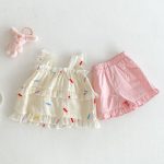 【73-120cm】キャミソール or ショートパンツ ベビー 女の子 カラフル - 画像 (3)