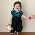 【80-130cm】ドットベスト or サロペット 女の子 可愛い お出かけに - 画像 (3)