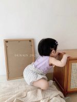 【66-100cm】ショートパンツ ベビー 韓国風 小花柄 - 画像 (24)