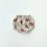 【66-100cm】ボトムス ベビー チェックor熊柄 かわいい - 画像 (11)