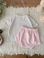 【66-100cm】セットアップ ベビー フラワー プリント - 画像 (11)