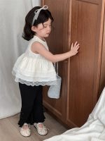 【80-130cm】トップス 女の子 レイヤード ノースリーブ - 画像 (10)