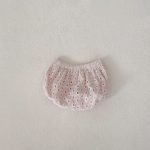【66-100cm】トップス&ブルマ ベビー ピンク 蝶結び付き ドット - 画像 (14)