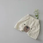 【66-90cm】パンツ or ポロ トップス ベビー 韓国風 ベアーデザイン - 画像 (12)