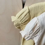 【66-90cm】セットアップ ベビー 韓国風 パフスリーブ - 画像 (12)