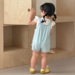 【73-100cm】サロペットorTシャツ ベビー デニム ファッション - 画像 (13)