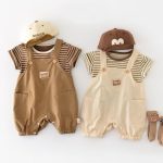【73-100cm】サロペット カジュアル 合わせやすい ボトムス