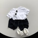 【80-130cm】ハーフパンツ 男の子 カジュアル シンプル - 画像 (9)