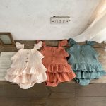 【66-100cm】セットアップ ベビー キャミ ナチュラル - 画像 (9)