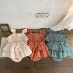 【66-100cm】セットアップ ベビー キャミ ナチュラル - 画像 (10)