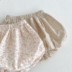 【66-100cm】セットアップ ベビー フリル襟トップス＆フラワーパンツ - 画像 (18)