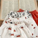 【73-120cm】セットアップ 北欧風 ワッフル 半袖 - 画像 (19)