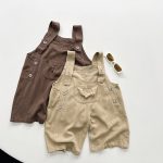 【80-130cm】サロペット 男の子 ポケット 通園・お出かけに - 画像 (2)
