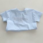 【70-120cm】半袖Tシャツ ベビー 英字 シンプル - 画像 (12)