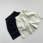 【80-130cm】ハーフパンツ 男の子 カジュアル シンプル - 画像 (2)
