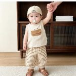 【73-120cm】トップス ベビー 可愛い アヒル - 画像 (2)