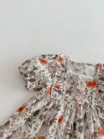 【66-100cm】セットアップ ベビー フリル 小花柄 - 画像 (18)