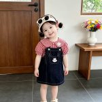 【73-120cm】ワンピース ベビー ウサギ デニム - 画像 (5)