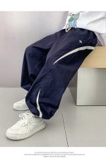 【110-170cm】パンツ 男の子 無地 切り替え カジュアル - 画像 (16)