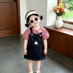 【73-120cm】ワンピース ベビー ウサギ デニム - 画像 (4)