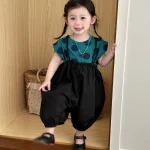 【80-130cm】ドットベスト or サロペット 女の子 可愛い お出かけに - 画像 (6)