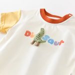 【73-100cm】セットアップ ベビー カラーバリ 恐竜 カートゥーン - 画像 (7)